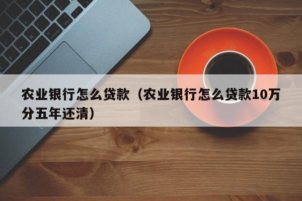 农业银行怎么贷款（农业银行怎么贷款10万分五年还清）