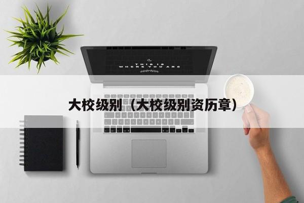 大校级别（大校级别资历章）