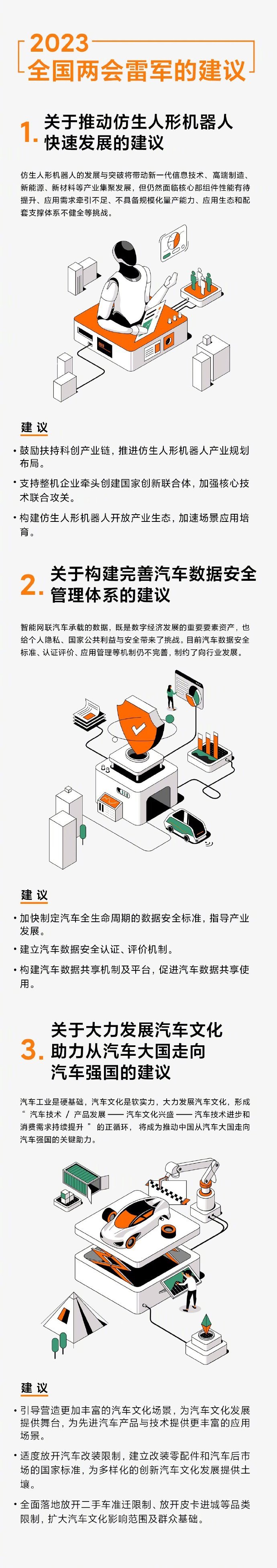 全国人大代表、小米CEO雷军：今年准备了3份建议案！