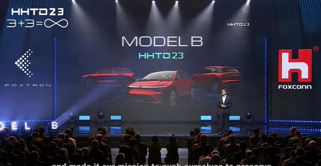 富士康推出量产版 Model B 电动汽车和商务车 Model N
