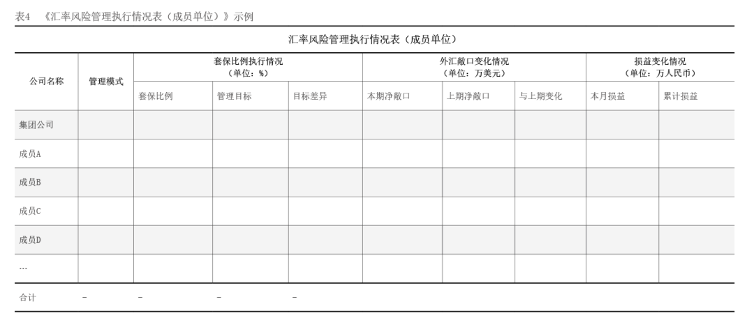 汇率风险中性管理核心报表的逻辑与实践