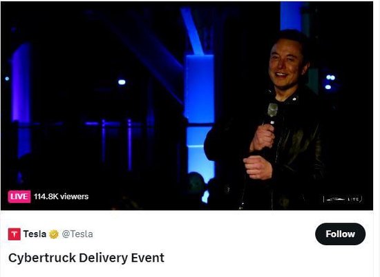 特斯拉Cybertruck 8万至10万美元版本开始交付，更便宜款等到后年