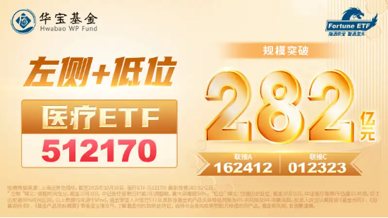 美联储降息预期升温，CXO集体活跃！多路资金逆市增仓，医疗ETF（512170）近6日吸金3.7亿元